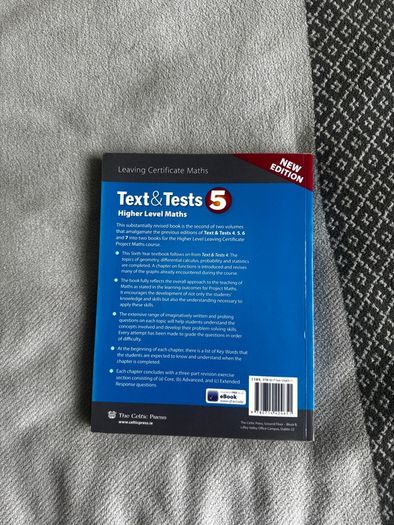 Text & tests book 4 and 5 ( leaving certificate 2 piece set )