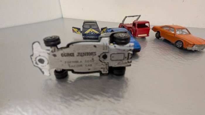 vintage model corgi cars
