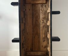 Rrustic wine cabinet/ reclaimed-timber