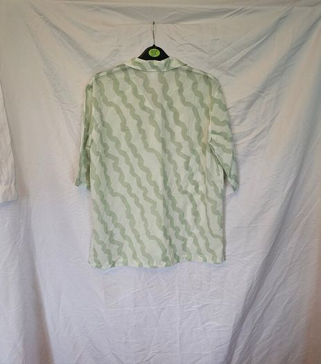 Reebok Green Wave Print Shirt
