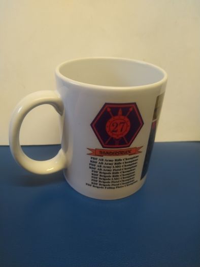 Two Irish Defence Forces mugs