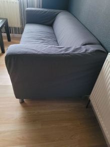 Ikea sofa with extra different colour cover