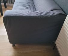 Ikea sofa with extra different colour cover