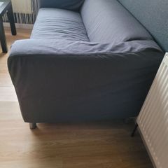 Ikea sofa with extra different colour cover