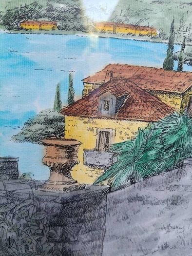 2 x Coastal Watercolour Paintings