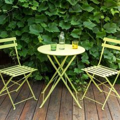 Bistro garden table and chairs