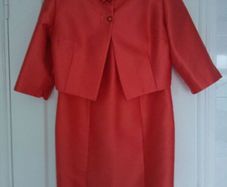 Fely Campo Beautiful Dress and Jacket Size 12 /14