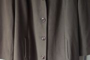 Eastex 65% Virgin Wool &amp; 20% Cashmere Coat. Detachable Fur. Size 20