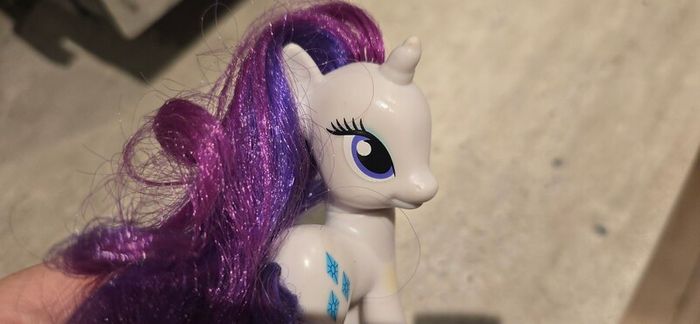 Rarity 3 inch Brushable MLP G4 My Little Pony 2010
