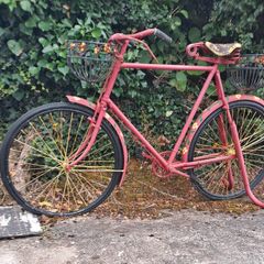 garden ornament bicycle