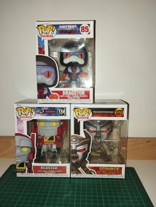 Funko Pop Vinyl Bundle  Masters of the Universe & Transformers