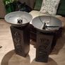 flower pot and stand and light Image 2