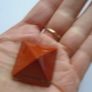 Red Jasper pyramid,Gemstones,Crystals,Healing crystals Image 3