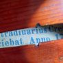 Vintage Antonius Stradivarius Cremonensis Faciebat Anno 1736 Violin Image 2