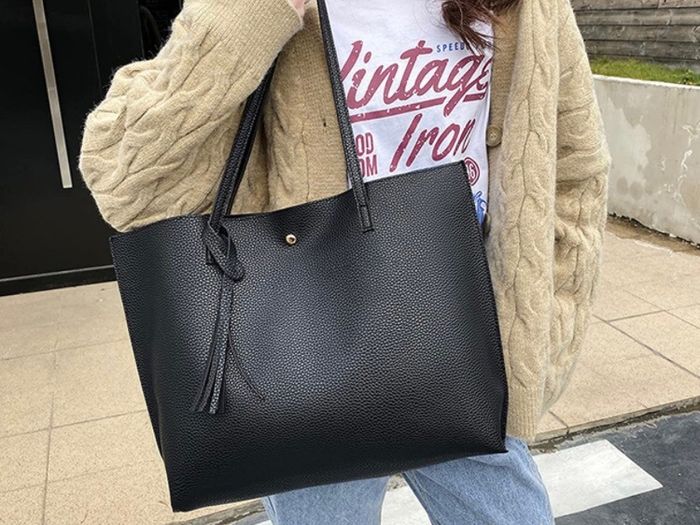 Tote Bag for Women,Ladies Handbag,Soft PU Leather Large Capacity Women's Top Handle Shoulder Bag