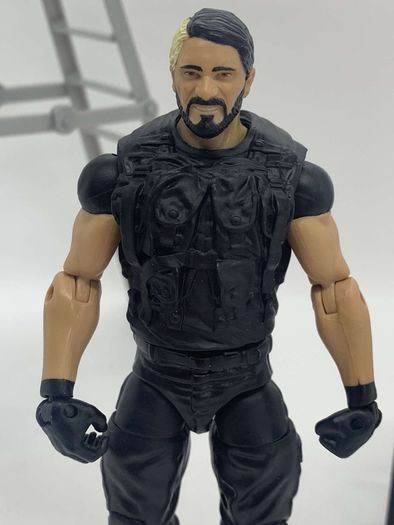 wwe elite series 25 &  26 The Shield Seth Rollins, Roman Reigns & Dean Ambrose action figures