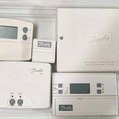 Danfoss RX2C 087N747900 + WP75RF Wireless Heating & Hot Water Controls