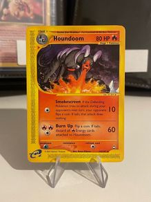 Houndoom Aquapolis Vintage Pokemon Card