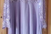 New sparkly lavender dress