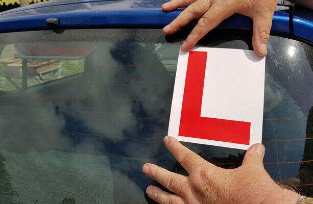 L and N plates - Irish Driving Licence