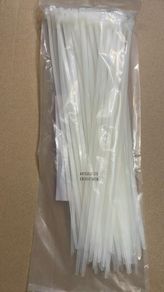 12" White Cable Ties