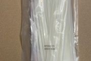 12" White Cable Ties
