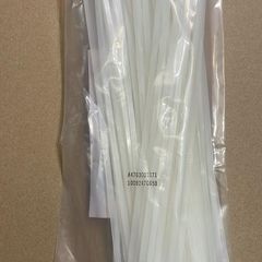 12" White Cable Ties