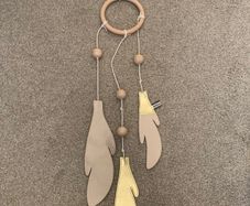 Bisou De Lou - Dream Catcher in Gold and White (Limited Edition) Baby Nursery
