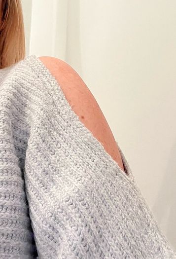 Miss Selfridge Grey Open Sleeve Soft Knit size 6