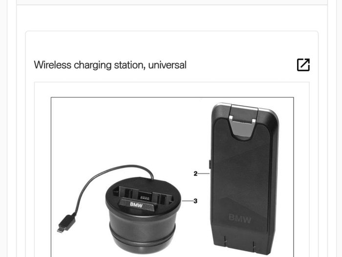 Bmw Universal Wireless Charging Station