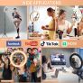 10 inch Ring Light with Tripod Stand & Phone Holder, Selfie Ringlight with Remote for Phone, 70" Tall Circle Light, LED Ring Lamp Image 6