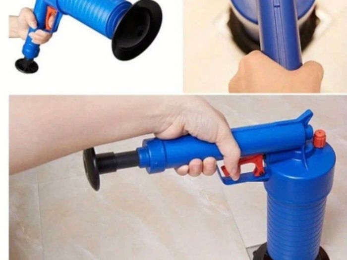 Unclog Your Toilet/Sink/Bathtub Instantly with this Air Pressure Drain Pump Pipe Dredge Tool!