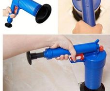 Unclog Your Toilet/Sink/Bathtub Instantly with this Air Pressure Drain Pump Pipe Dredge Tool!