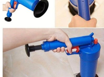 Unclog Your Toilet/Sink/Bathtub Instantly with this Air Pressure Drain Pump Pipe Dredge Tool!