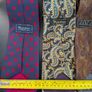5 Designer Silk Ties, Christian Dior, Michelsons & Zazzi Bundle Image 6
