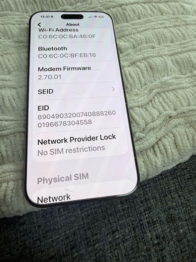 iPhone 16 Pro Max mint 1tb