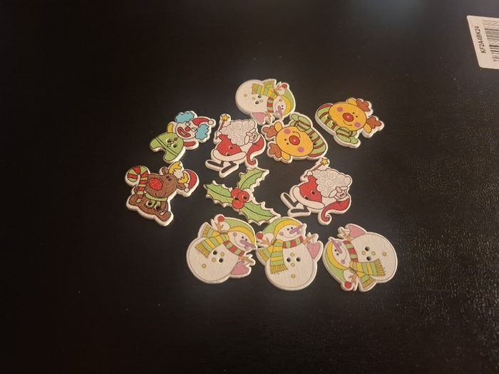 Christmas buttons