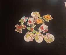 Christmas buttons