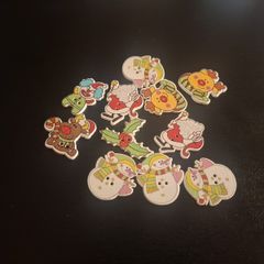 Christmas buttons