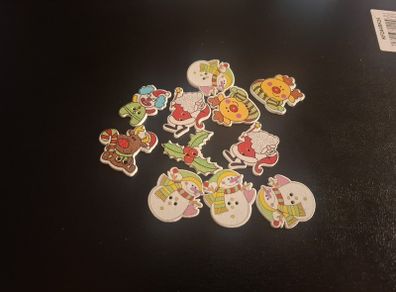 Christmas buttons