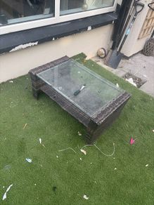 small garden table