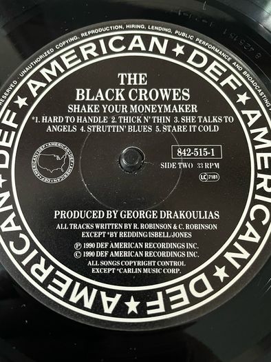 The Black Crowes - Shake Your Money Maker (First Press)