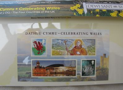 Royal Mail 2009 Celebrating Wales Presentation Pack #424