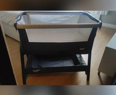 Tutti Bambini CoZee Lite Bedside Crib  Charcoal