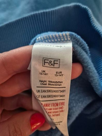 F&F Hoodie size13-14y