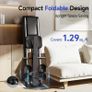 Rowing Machines, Magnetic Rowing Machines for Home Gym, 16 Levels Resistance Rowing Machine Foldable Quiet with Dual Slide Rail, 350lb Folding Rowing Machine with LCD Display Seat Cushion & App Image 4