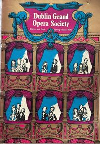 Dublin Grand Opera Society Spring Season 1976 Souvenir Programme  Signed with Autographs
