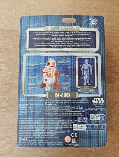 Star Wars R4-6D0 Droid 3.75 " Scale New & Unopened