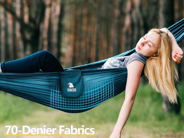 Camping Hammock - Ultralight Portable Travel Hammocks 150kg Capacity