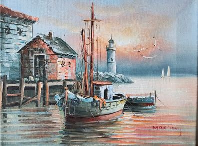 Original painting 20x25 cm oil on canvas unframed